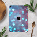 Unfocused Blue and Red Orbs - Full Body Skin Decal for the Apple iPad Pro 12.9", 11", 10.5", 9.7", Air or Mini (All Models Available)