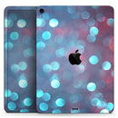 Unfocused Blue and Red Orbs - Full Body Skin Decal for the Apple iPad Pro 12.9", 11", 10.5", 9.7", Air or Mini (All Models Available)