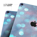 Unfocused Blue and Red Orbs - Full Body Skin Decal for the Apple iPad Pro 12.9", 11", 10.5", 9.7", Air or Mini (All Models Available)