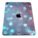 Unfocused Blue and Red Orbs - Full Body Skin Decal for the Apple iPad Pro 12.9", 11", 10.5", 9.7", Air or Mini (All Models Available)