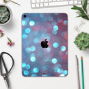Unfocused Blue and Red Orbs - Full Body Skin Decal for the Apple iPad Pro 12.9", 11", 10.5", 9.7", Air or Mini (All Models Available)