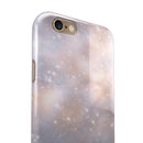 Unfocused Glowing Lights with Gold iPhone 6/6s or 6/6s Plus 2-Piece Hybrid INK-Fuzed Case