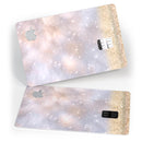 Unfocused Glowing Lights with Gold - Premium Protective Decal Skin-Kit for the Apple Credit Card