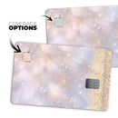 Unfocused Glowing Lights with Gold - Premium Protective Decal Skin-Kit for the Apple Credit Card