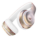 Unfocused Glowing Lights with Gold Full-Body Skin Kit for the Beats by Dre Solo 3 Wireless Headphones