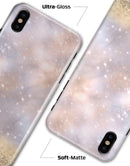 Unfocused Glowing Lights with Gold - iPhone X Clipit Case