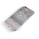 Unfocused Grayscale Glimmering Orbs of Light iPhone 6/6s or 6/6s Plus 2-Piece Hybrid INK-Fuzed Case
