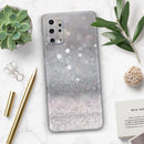 Unfocused Grayscale Glimmering Orbs of Light - Skin-Kit for the Samsung Galaxy S-Series S20, S20 Plus, S20 Ultra , S10 & others (All Galaxy Devices Available)