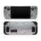 Unfocused Grayscale Glimmering Orbs of Light // Full Body Skin Decal Wrap Kit for the Steam Deck handheld gaming computer