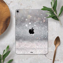 Unfocused Grayscale Glimmering Orbs of Light - Full Body Skin Decal for the Apple iPad Pro 12.9", 11", 10.5", 9.7", Air or Mini (All Models Available)