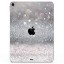 Unfocused Grayscale Glimmering Orbs of Light - Full Body Skin Decal for the Apple iPad Pro 12.9", 11", 10.5", 9.7", Air or Mini (All Models Available)