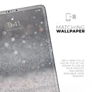 Unfocused Grayscale Glimmering Orbs of Light - Full Body Skin Decal for the Apple iPad Pro 12.9", 11", 10.5", 9.7", Air or Mini (All Models Available)