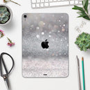 Unfocused Grayscale Glimmering Orbs of Light - Full Body Skin Decal for the Apple iPad Pro 12.9", 11", 10.5", 9.7", Air or Mini (All Models Available)
