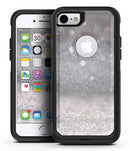 Unfocused Grayscale Glimmering Orbs of Light - iPhone 7 or 8 OtterBox Case & Skin Kits