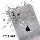 Unfocused Grayscale Glimmering Orbs of Light - Protective Skin Wrap & Decal – Compatible with iPhone SE to iPhone 17 Pro Max (All Models)
