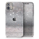 Unfocused Grayscale Glimmering Orbs of Light - Protective Skin Wrap & Decal – Compatible with iPhone SE to iPhone 17 Pro Max (All Models)