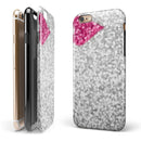 Unfocused Heart Glimmer iPhone 6/6s or 6/6s Plus 2-Piece Hybrid INK-Fuzed Case