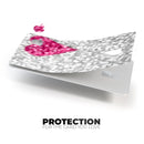 Unfocused Heart Glimmer - Premium Protective Decal Skin-Kit for the Apple Credit Card