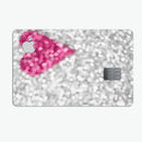 Unfocused Heart Glimmer - Premium Protective Decal Skin-Kit for the Apple Credit Card