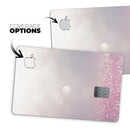 Unfocused Light Pink Glowing Orbs of Light - Premium Protective Decal Skin-Kit for the Apple Credit Card