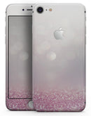 Unfocused Light Pink Glowing Orbs of Light - Skin-kit for the iPhone 8 or 8 Plus