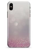 Unfocused Light Pink Glowing Orbs of Light - iPhone X Clipit Case