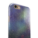 Unfocused MultiColor Gold Sparkle iPhone 6/6s or 6/6s Plus 2-Piece Hybrid INK-Fuzed Case