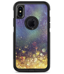 Unfocused MultiColor Gold Sparkle  3 - iPhone X OtterBox Case & Skin Kits
