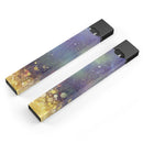 Unfocused MultiColor Gold Sparkle  - Premium Decal Protective Skin-Wrap Sticker compatible with the Juul Labs vaping device
