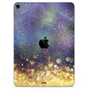 Unfocused MultiColor Gold Sparkle  - Full Body Skin Decal for the Apple iPad Pro 12.9", 11", 10.5", 9.7", Air or Mini (All Models Available)