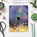 Unfocused MultiColor Gold Sparkle  - Full Body Skin Decal for the Apple iPad Pro 12.9", 11", 10.5", 9.7", Air or Mini (All Models Available)