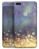 Unfocused MultiColor Gold Sparkle  - Skin-kit for the iPhone 8 or 8 Plus