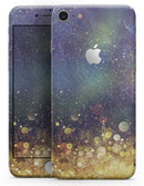 Unfocused MultiColor Gold Sparkle  - Skin-kit for the iPhone 8 or 8 Plus