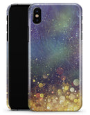 Unfocused MultiColor Gold Sparkle  - iPhone X Clipit Case