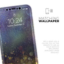 Unfocused MultiColor Gold Sparkle - Vinyl Skin Wrap for iPhone 17 Pro Max, 17 Pro, 17 Air, 17, 16 & All Models — Soft Matte or Ultra Gloss