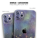 Unfocused MultiColor Gold Sparkle - Vinyl Skin Wrap for iPhone 17 Pro Max, 17 Pro, 17 Air, 17, 16 & All Models — Soft Matte or Ultra Gloss