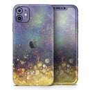 Unfocused MultiColor Gold Sparkle - Vinyl Skin Wrap for iPhone 17 Pro Max, 17 Pro, 17 Air, 17, 16 & All Models — Soft Matte or Ultra Gloss
