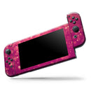 Unfocused Pink Glimmer // Skin Decal Wrap Kit for Nintendo Switch Console & Dock, Joy-Cons, Pro Controller, Lite, 3DS XL, 2DS XL, DSi, or Wii - Vinyl Skin Wrap for Nintendo Switch 2, OLED, Lite, Pro Controller, Wii & Classic Handhelds