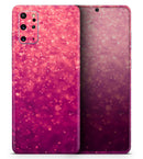 Unfocused Pink Glimmer - Premium Vinyl Skin Decal for Samsung Galaxy S25 Ultra, S24, S23, S22 & All Galaxy S Models