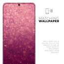 Unfocused Pink Glimmer - Premium Vinyl Skin Decal for Samsung Galaxy S25 Ultra, S24, S23, S22 & All Galaxy S Models