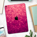 Unfocused Pink Glimmer - Full Body Skin Decal for the Apple iPad Pro 12.9", 11", 10.5", 9.7", Air or Mini (All Models Available)