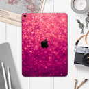 Unfocused Pink Glimmer - Full Body Skin Decal for the Apple iPad Pro 12.9", 11", 10.5", 9.7", Air or Mini (All Models Available)