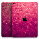 Unfocused Pink Glimmer - Full Body Skin Decal for the Apple iPad Pro 12.9", 11", 10.5", 9.7", Air or Mini (All Models Available)
