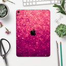 Unfocused Pink Glimmer - Full Body Skin Decal for the Apple iPad Pro 12.9", 11", 10.5", 9.7", Air or Mini (All Models Available)