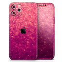 Unfocused Pink Glimmer - Protective Skin Wrap & Decal – Compatible with iPhone SE to iPhone 17 Pro Max (All Models)