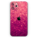 Unfocused Pink Glimmer - Protective Skin Wrap & Decal – Compatible with iPhone SE to iPhone 17 Pro Max (All Models)