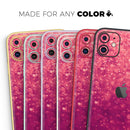 Unfocused Pink Glimmer - Protective Skin Wrap & Decal – Compatible with iPhone SE to iPhone 17 Pro Max (All Models)