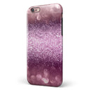 Unfocused Pink Sparkling Orbs iPhone 6/6s or 6/6s Plus 2-Piece Hybrid INK-Fuzed Case