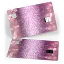 Unfocused Pink Sparkling Orbs - Premium Protective Decal Skin-Kit for the Apple Credit Card