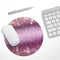 Unfocused Pink Sparkling Orbs// WaterProof Rubber Foam Backed Anti-Slip Mouse Pad for Home Work Office or Gaming Computer Desk